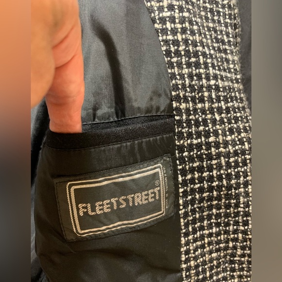 Fleet Street Women’s Jacket. Size:10. Black/White. - Picture 8 of 16
